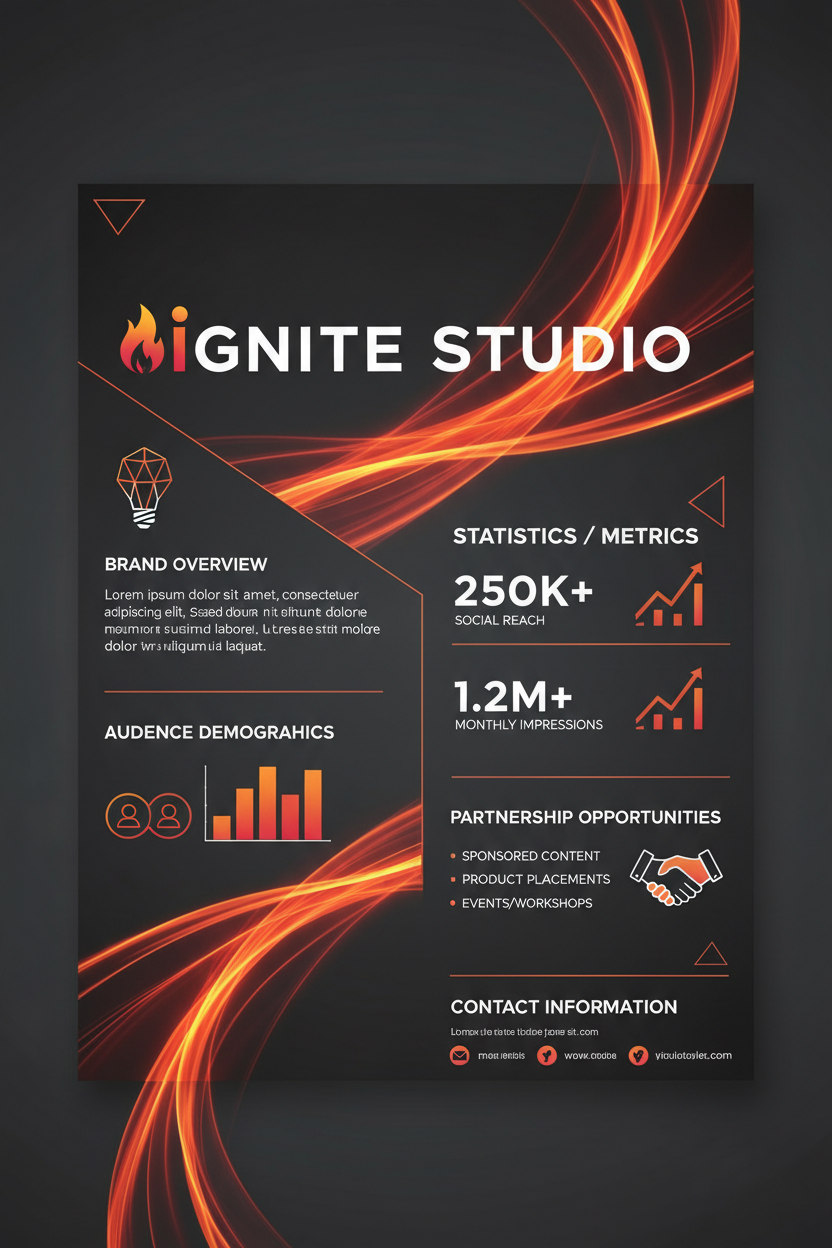 Media Kit Template